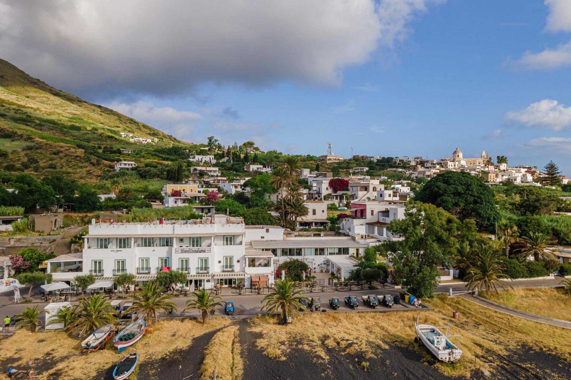 Hotel Ossidiana Stromboli Center Exterior foto