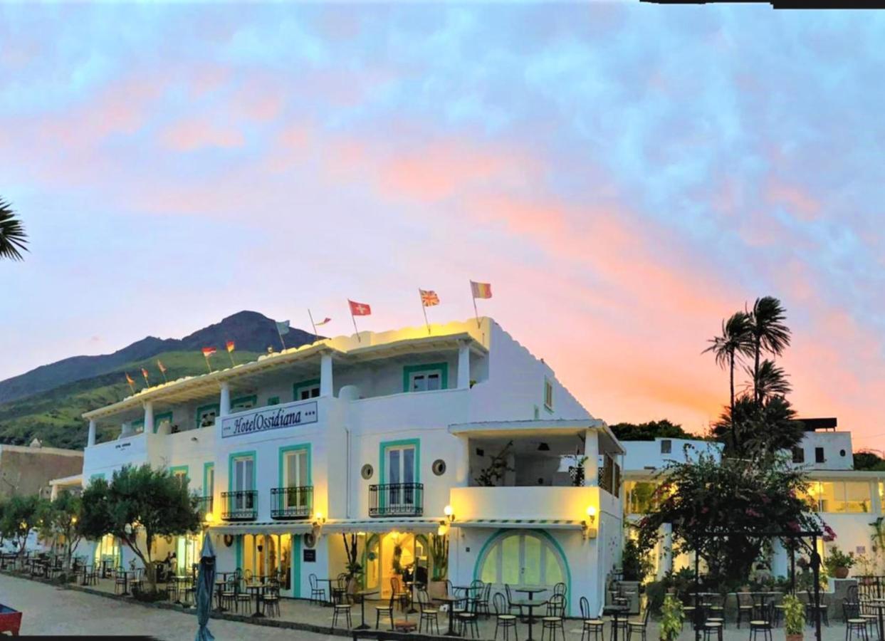 Hotel Ossidiana Stromboli Center Exterior foto