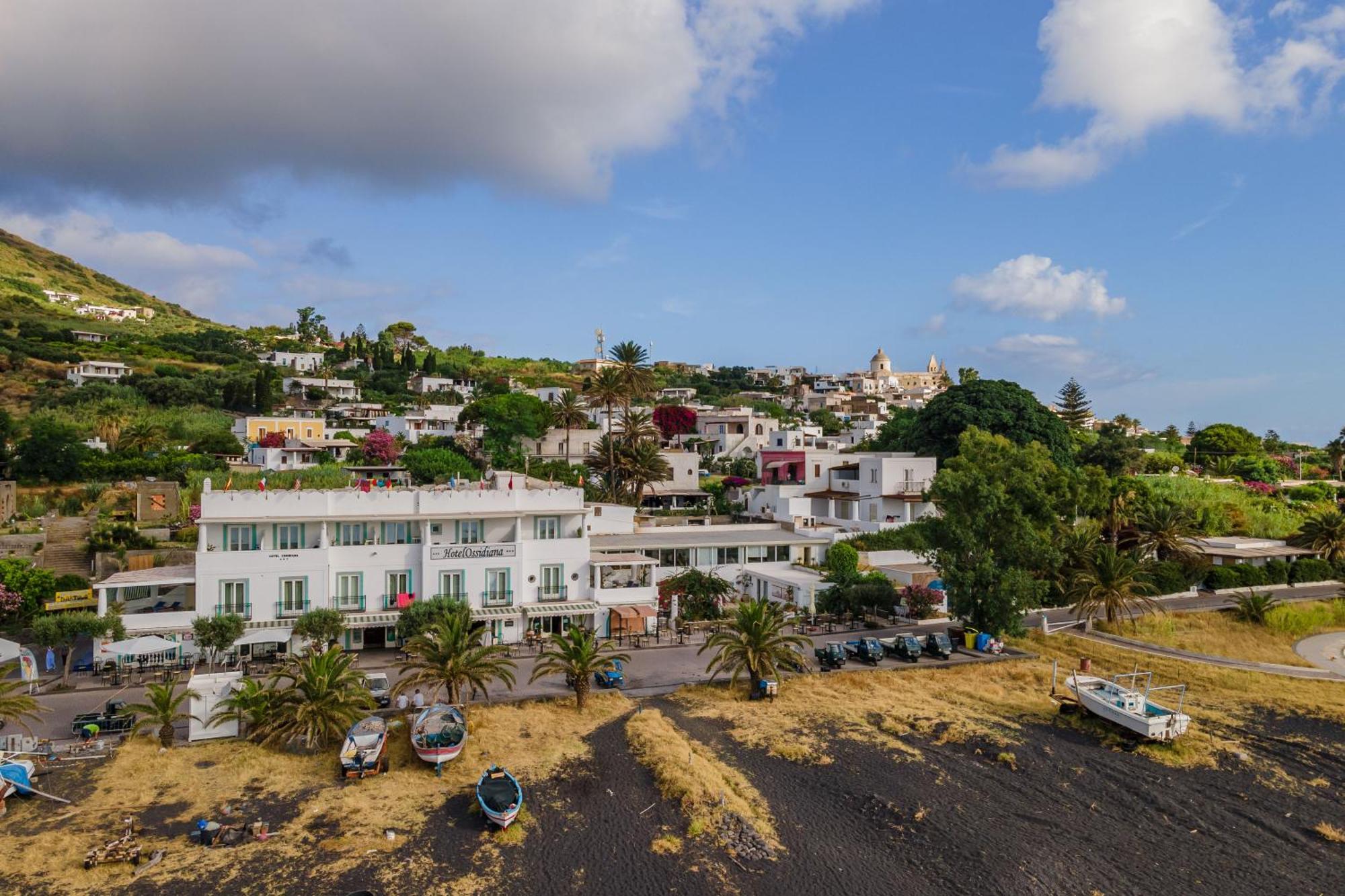 Hotel Ossidiana Stromboli Center Exterior foto