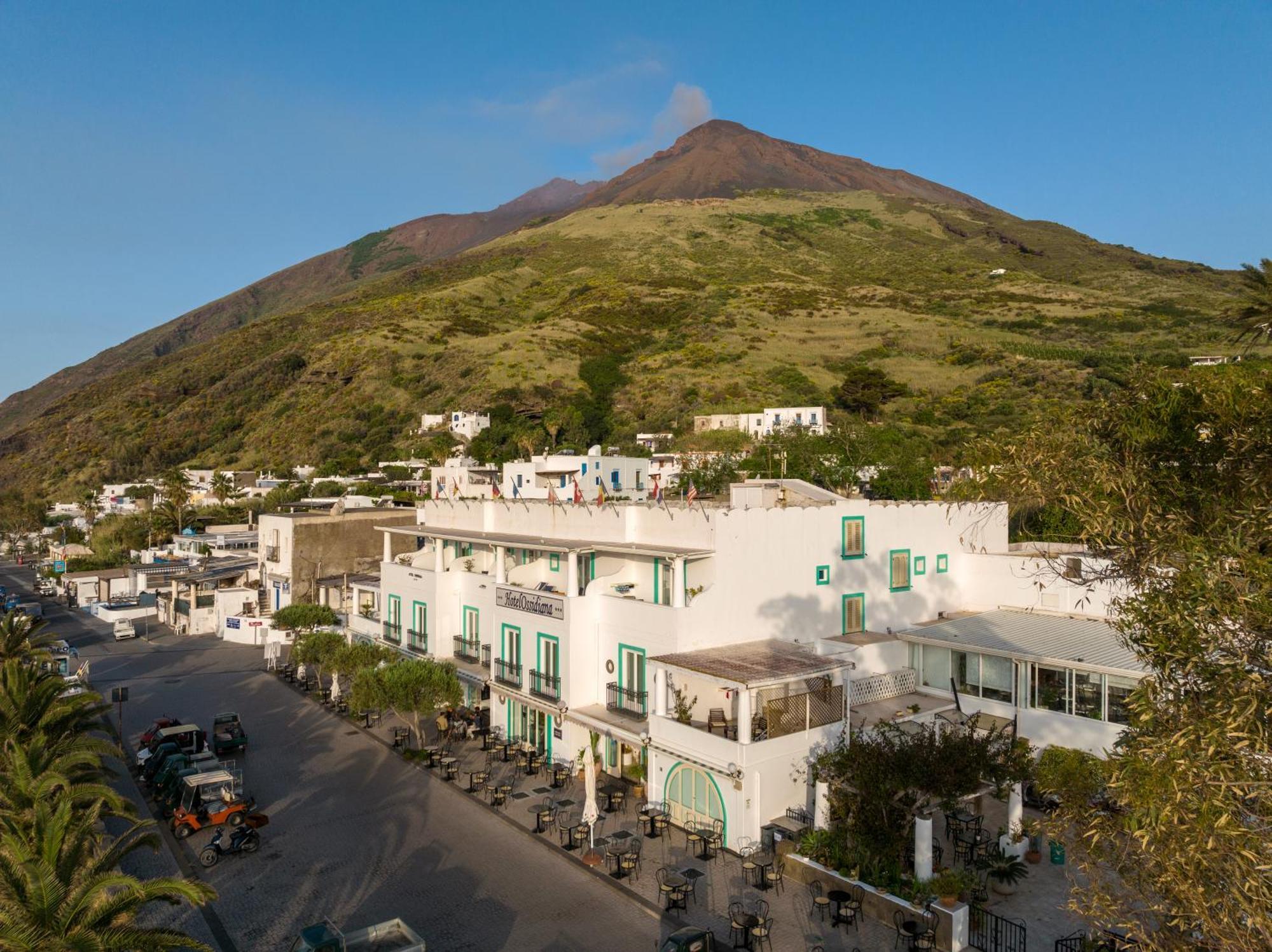 Hotel Ossidiana Stromboli Center Exterior foto