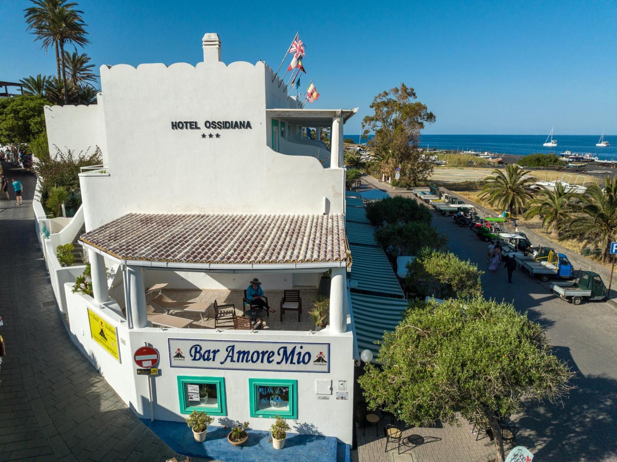 Hotel Ossidiana Stromboli Center Exterior foto