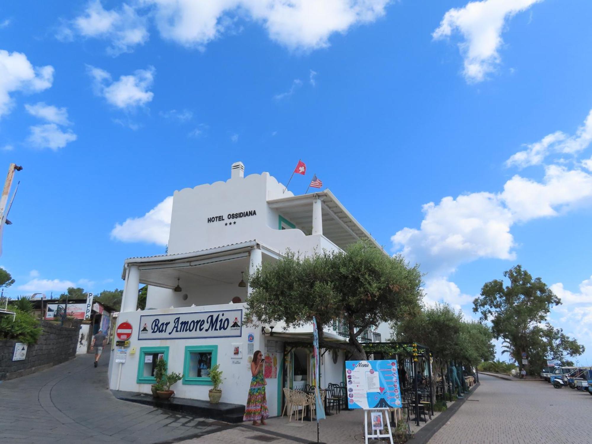 Hotel Ossidiana Stromboli Center Exterior foto